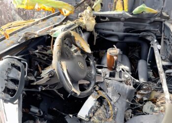 Gobelet résiste au feu d’une voiture Kia, la société récompense le propriétaire