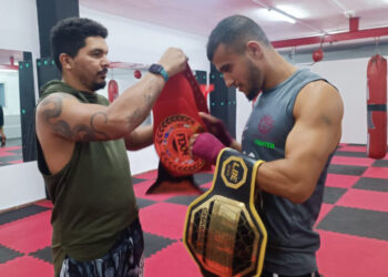 Hassan Achahouat, le nouveau champion d’Espagne de Kickboxing