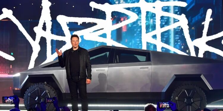 Elon Musk dévoile le futuriste ‘Cybertruck’ de Tesla