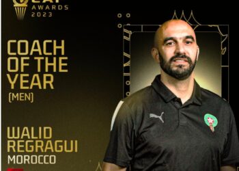 Walid Regragui remporte le prix du meilleur entraîneur en Afrique