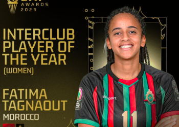 Fatima Tagnaout de l’AS FAR remporte le prix de la meilleure joueuse locale en Afrique