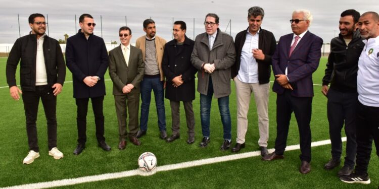 La Fédération Royale Marocaine de Football a remis le stade municipal de Skhirat aux clubs de la région
