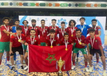 L’équipe nationale marocaine de futsal U19 remporte la Coupe Heydar Aliyev