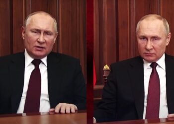 Vidéo. Vladimir Poutine face à son double virtuel : Confrontation inédite