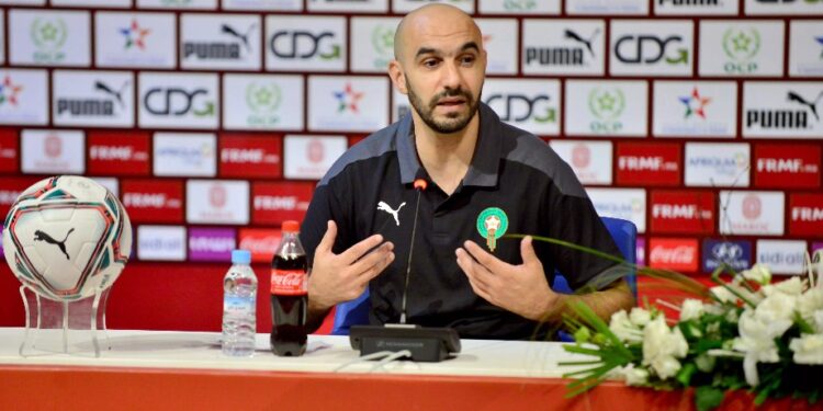 Regragui: Il n’y a pas de place pour les émotions dans mon équipe