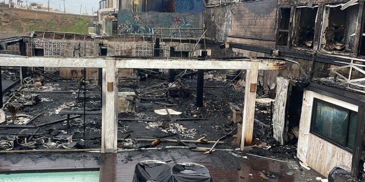 Casablanca: Un incendie dévastateur frappe le restaurant Le Béret sur la Corniche