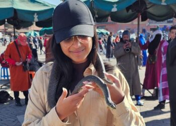 Actrice Canadienne, Sélectionne Marrakech pour ses Vacances Exotiques
