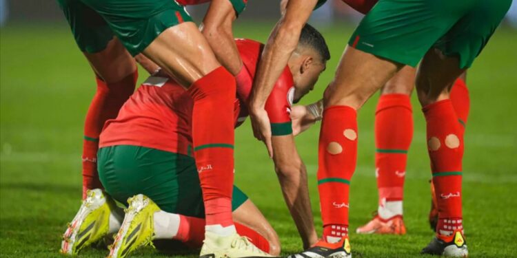 Achraf Hakimi a raté un penalty lors des huitièmes de finale contre l'Afrique du Sud