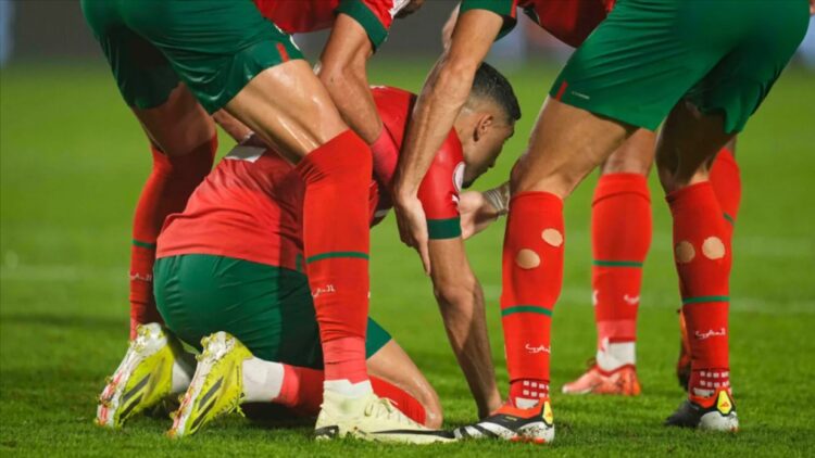 Achraf Hakimi a raté un penalty lors des huitièmes de finale contre l'Afrique du Sud