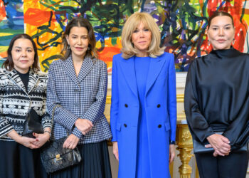 Les princesses Lalla Meryem, Lalla Asmae et Lalla Hasnaa reçues à l’Elysée