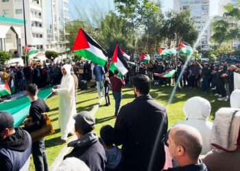 Solidarité avec la Palestine : Les Marocains descendent dans la rue malgré la pluie