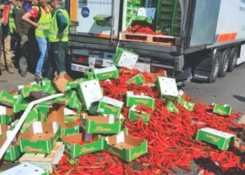 Colère des exportateurs Marocains suite aux actes de sabotage contre les camions de produits frais en Europe
