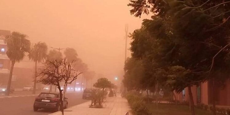 Alerte météo au Maroc : Fortes rafales de vent et chasse-poussières dimanche