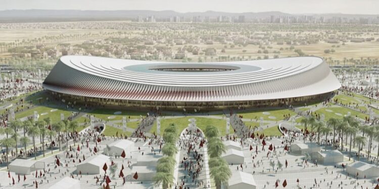 Le projet ambitieux du plus grand stade du monde à Benslimane