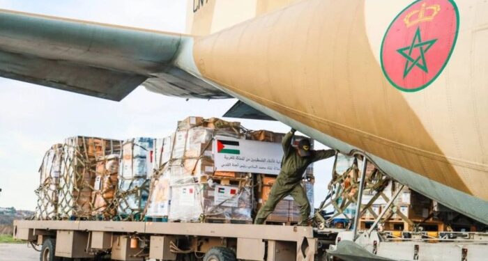 Solidarité sans frontières : Le roi Mohammed VI déploie une aide alimentaire à Gaza et Al Qods