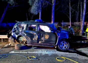 Six morts dans un terrible accident de la route dont deux policiers