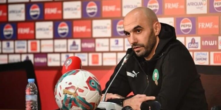 Regragui: L’attaque n’est pas satisfaisante… Pas d’excuses avant le match amical contre la Mauritanie
