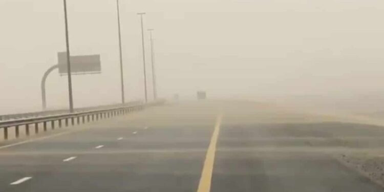 Alerte météo: vents forts et risques de tempêtes de sable