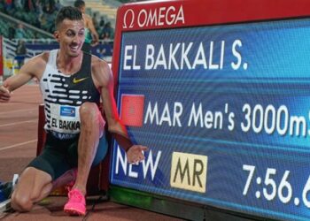 Le champion olympique El Bakkali s’impose au Maroc avant Paris 2024