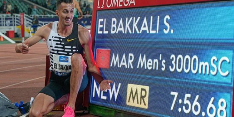 Le champion olympique El Bakkali s’impose au Maroc avant Paris 2024