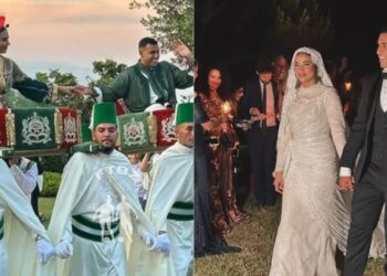 Les rituels marocains illuminent la cérémonie de mariage de Walid Cheddira en Italie