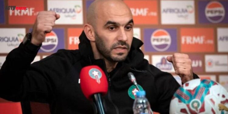 Walid Regragui explique la performance modeste de certains joueurs de l’équipe nationale marocaine