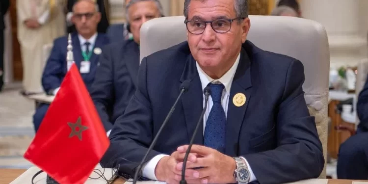 Aziz Akhannouch représente le Roi Mohammed VI à la conférence internationale sur la crise humanitaire à Gaza