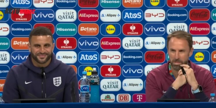 video: Un journaliste marocain demande à Gareth Southgate de donner des conseils à Walid Regragui