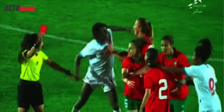 Violence sur le terrain: Ruth Kipoyi expulse pour un coup de poing sur Yasmine Mrabet