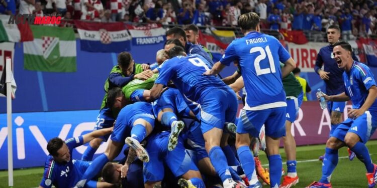 Euro 2024: L’Italie arrache le nul face à la Croatie et se qualifie pour les huitièmes