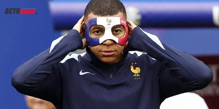 Coup dur pour Mbappé: l’UEFA interdit son nouveau masque