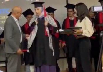 Vidéo. Scandale à Casablanca : Le doyen refuse la remise de diplome à une étudiante portant un Keffieh palestinien