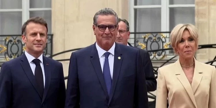 Aziz Akhannouch représente le Maroc à la réception olympique du Président Macron