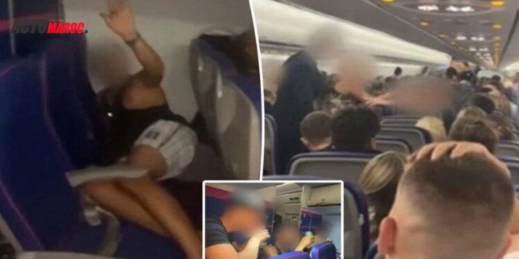 Chaos à 10 000 Mètres: Des Passagers Ivres Perturbent le Vol (Vidéo)