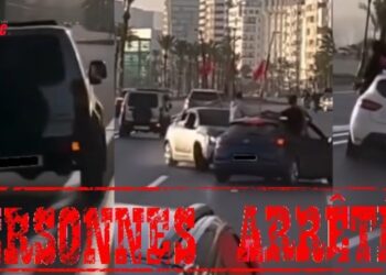 La police de Tanger réagit à une vidéo de conduite dangereuse