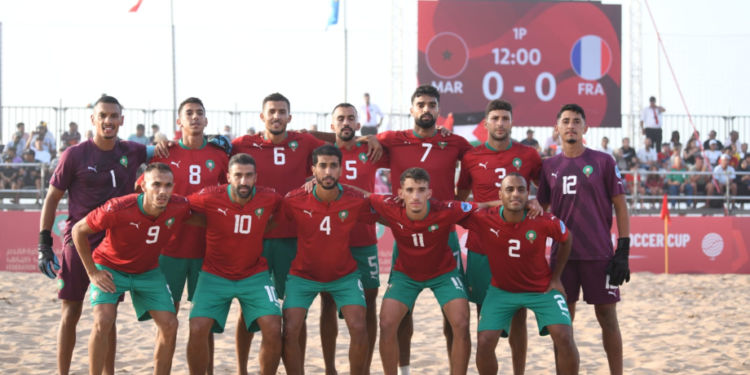 Le Maroc bat la France et remporte la Coupe Internationale de Football de Plage