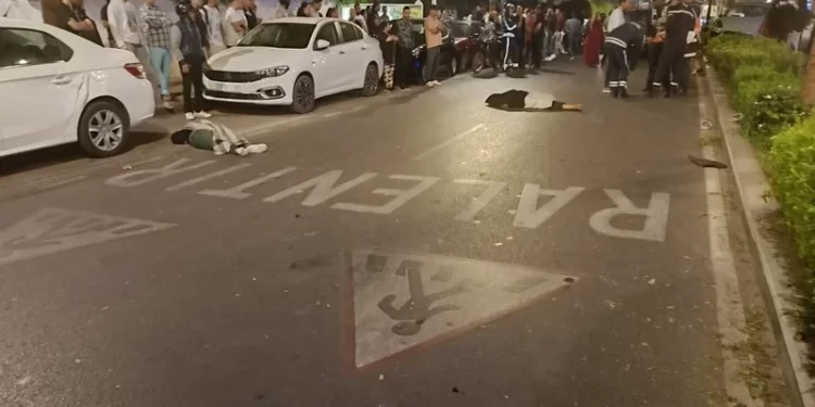 Tragique accident au centre ville d&rsquo;Agadir : Deux jeunes tués sur le Champ