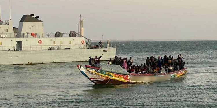 168 migrants interceptés au large de Dakhla par la Marine Royale