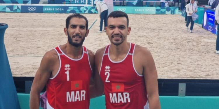 JO Paris 2024: L’équipe marocaine de beach-volley éliminée dès la phase de groupes