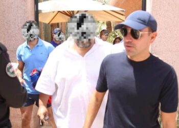 Xavi Hernandez en Vacances à Marrakech