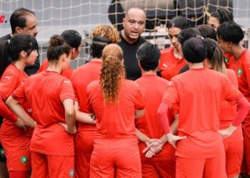 Dernière séance d'entraînement avant le match du tournoi international contre le Brésil.