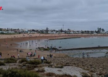 plage de harhoura Actu-maroc logo photo by Otmane El HANAFI