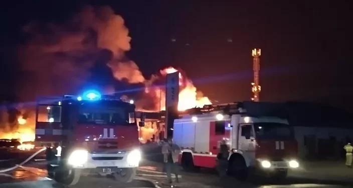 Lourd bilan après l’explosion d’une station-service au Daguestan, en Russie