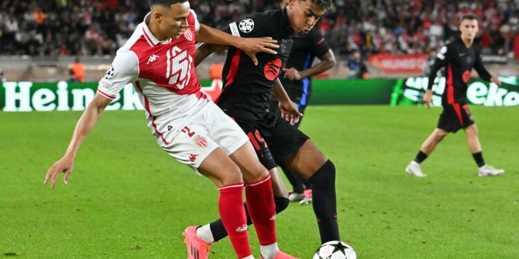 Akliouche remporte le duel marocain contre Lamine Yamal et offre la victoire à Monaco