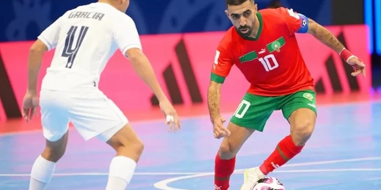 Coupe du Monde de Futsal : Le Maroc s’incline 4-1 face au Portugal et termine deuxième de son groupe