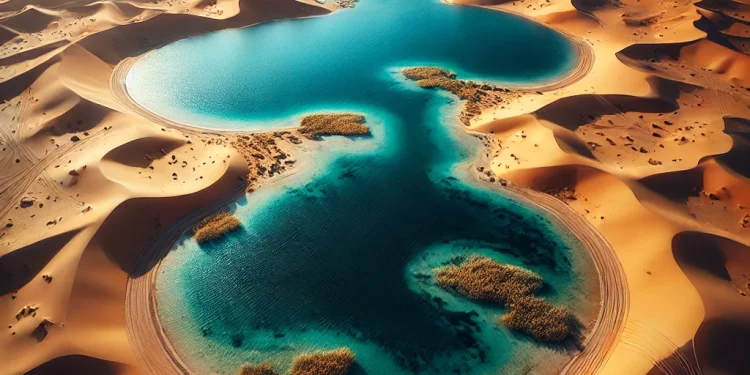 Le Sahara inondé par un cyclone extratropical : des lacs asséchés se remplissent