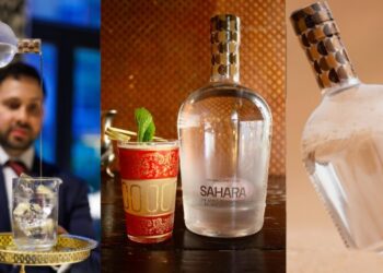 3 pictures of Sahara drink