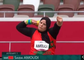 Saida Amoudi bronze lancer du poids