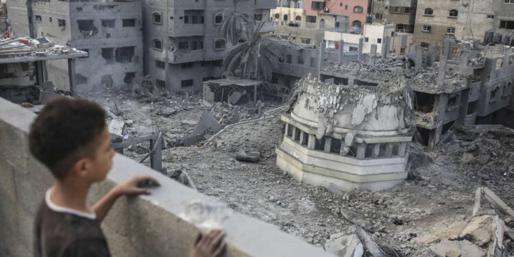 Intenses bombardements dans la bande de Gaza depuis la mort de Yahya Sinouar