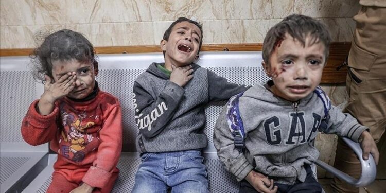 Gaza : Un nombre record d’enfants tués en un an, selon Oxfam